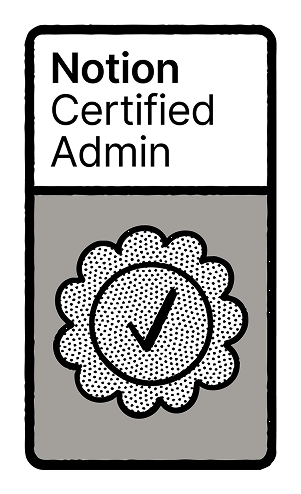 Notion Certified Admin